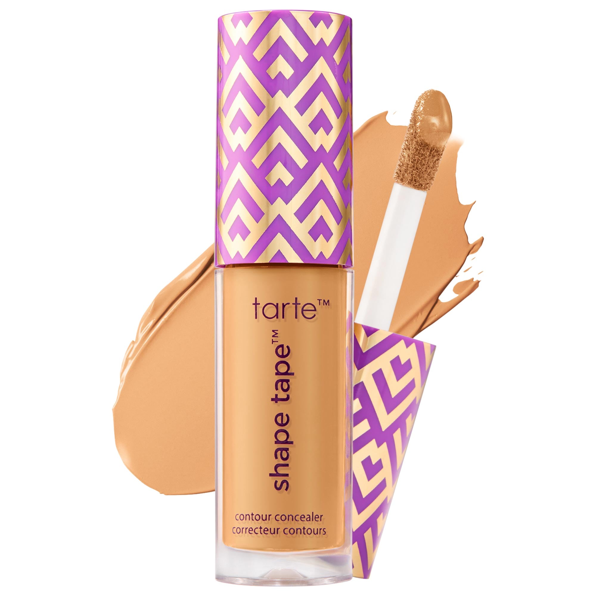 tarte mini shape tape full coverage matte concealer 36S medium-tan sand 0.033 oz/1 mL