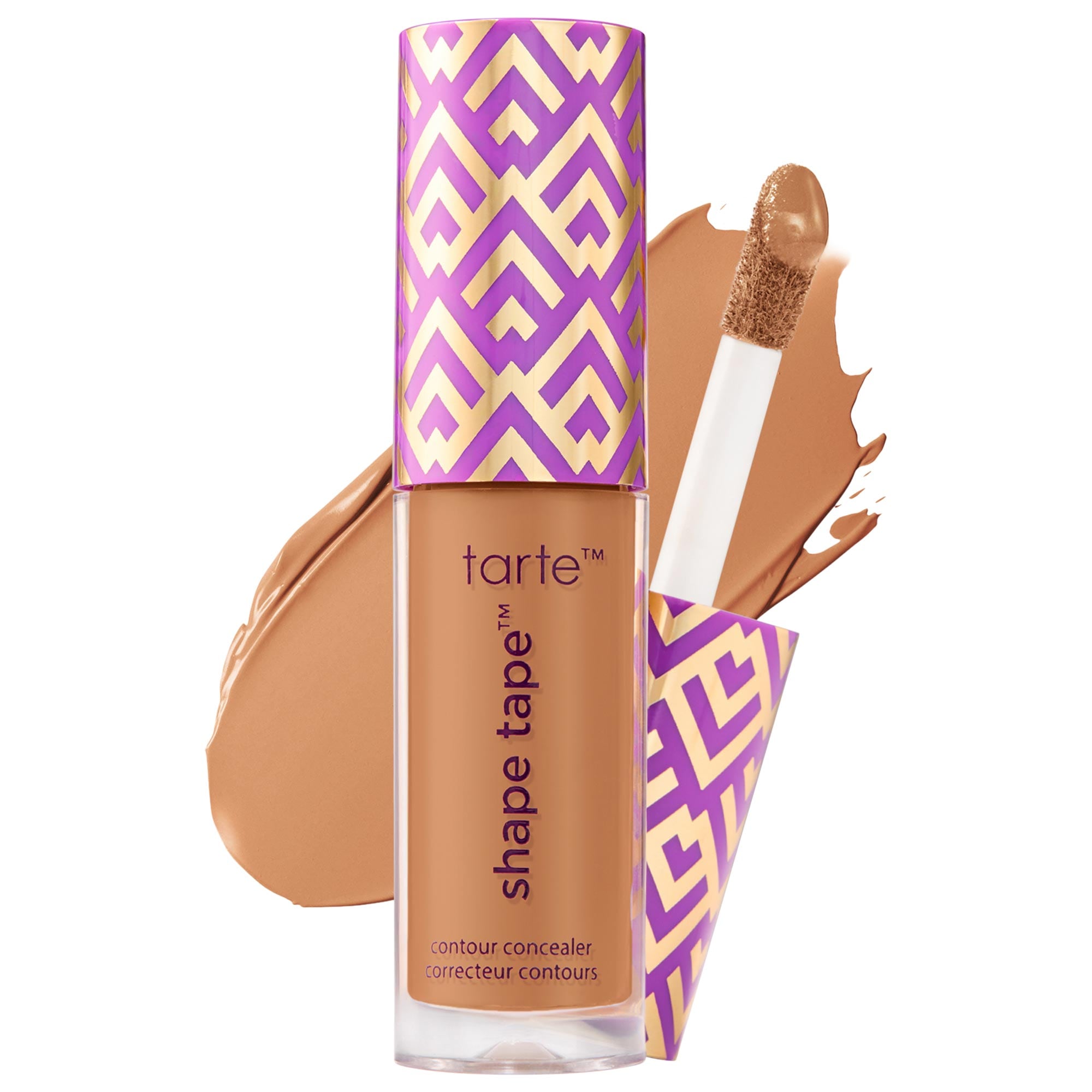 tarte mini shape tape full coverage matte concealer 38N medium-tan neutral 0.033 oz/1 mL