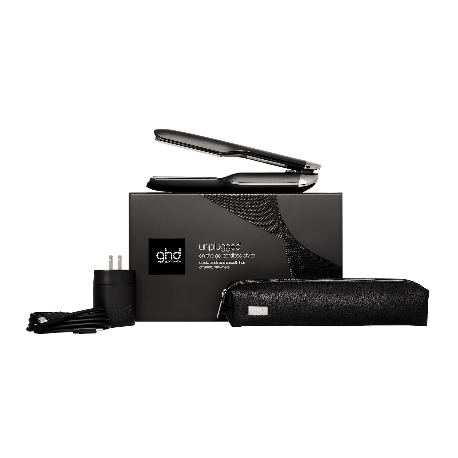 Беспроводной выпрямитель для волос ghd Unplugged, цвет: Чёрный — фото 4