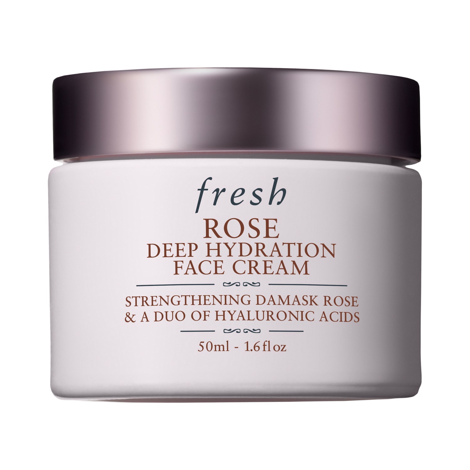 Глубокоувлажняющий крем с розой и гиалуроновой кислотой fresh Rose & Hyaluronic Acid — фото 1