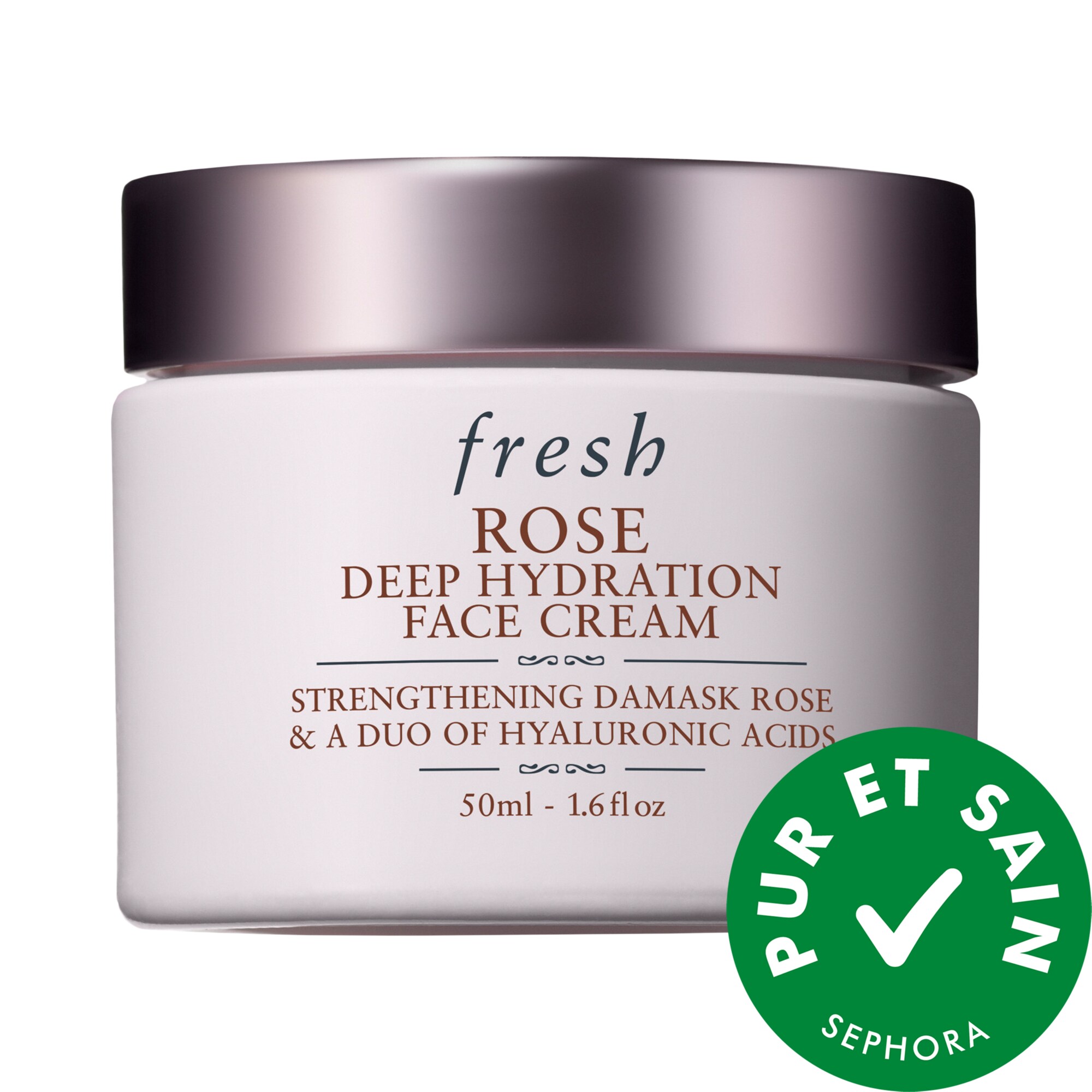 fresh Hydratant profond à la rose et l'acide hyaluronique mL