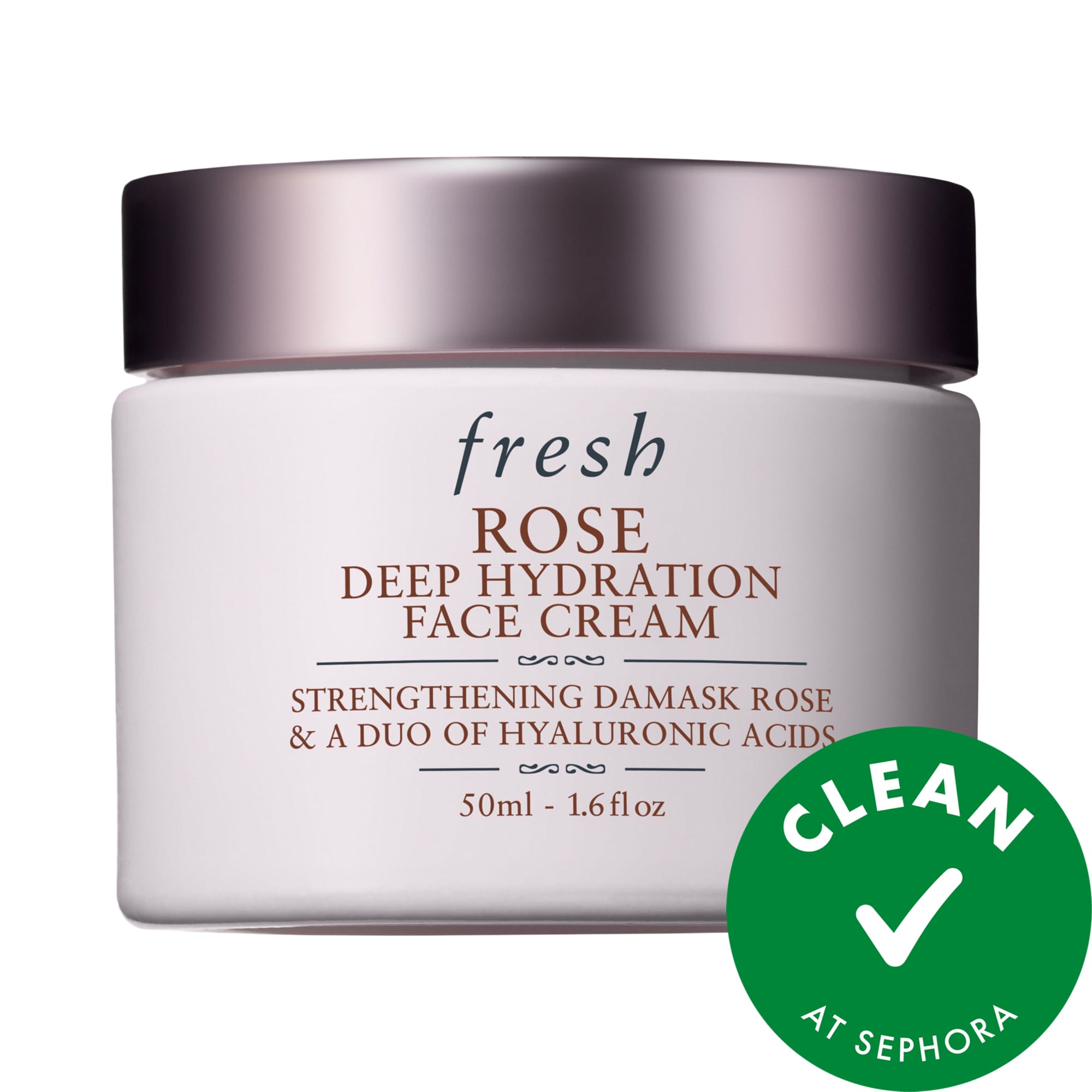 fresh Rose & Hyaluronic Acid Deep Hydration Moisturizer mL