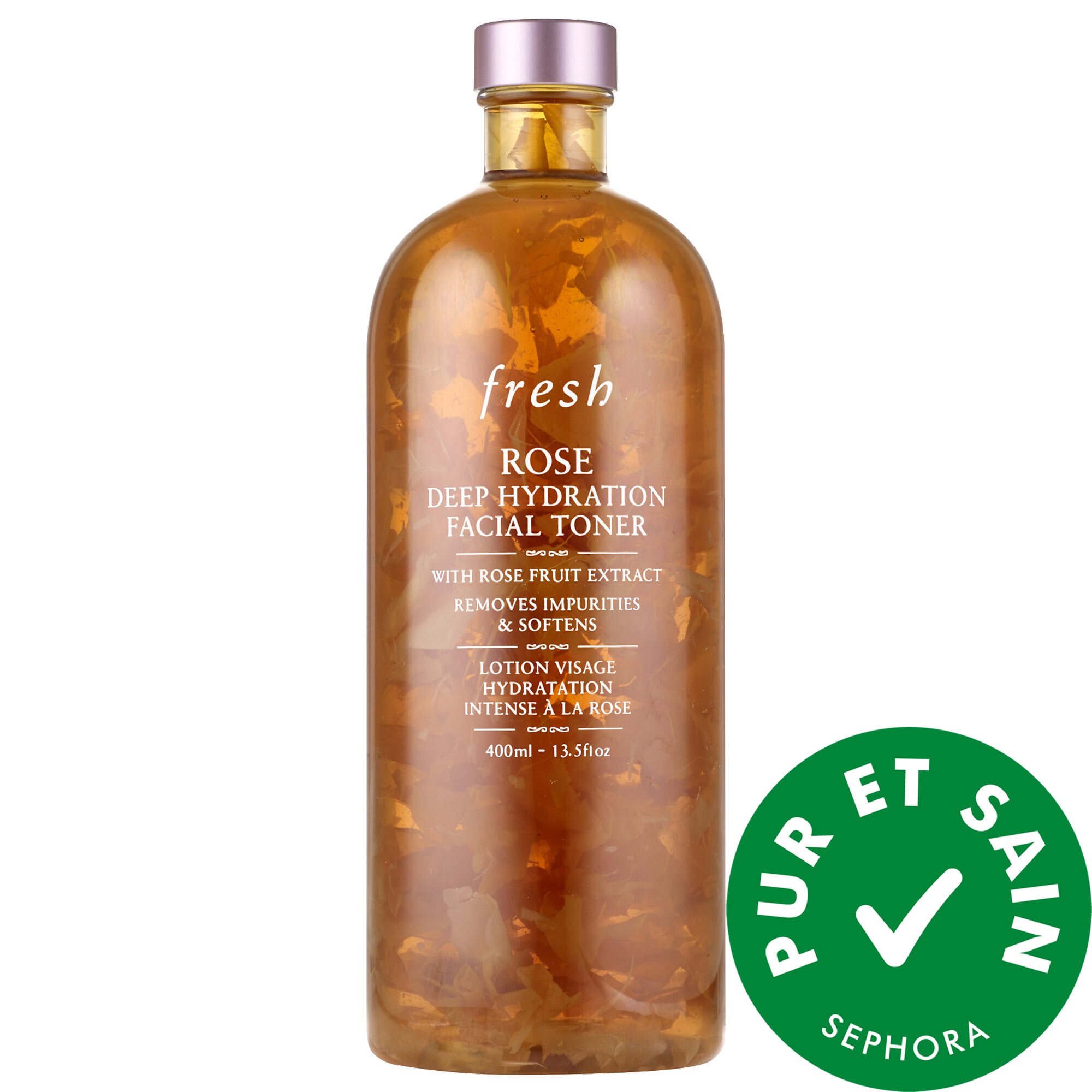 fresh Lotion tonique hydratation profonde à la rose et l'acide hyaluronique mL