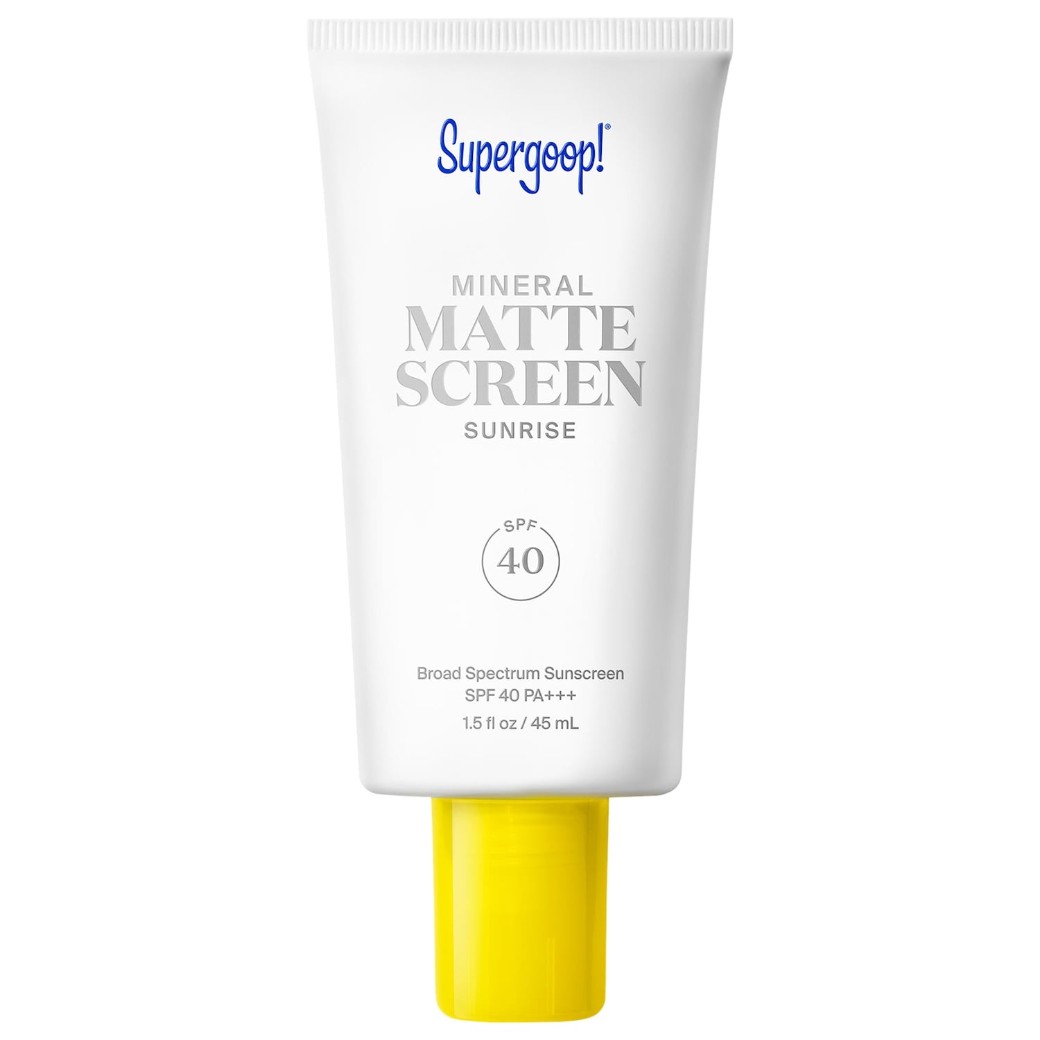 Матирующий минеральный солнцезащитный крем Supergoop! Mattescreen SPF 40 — фото 1