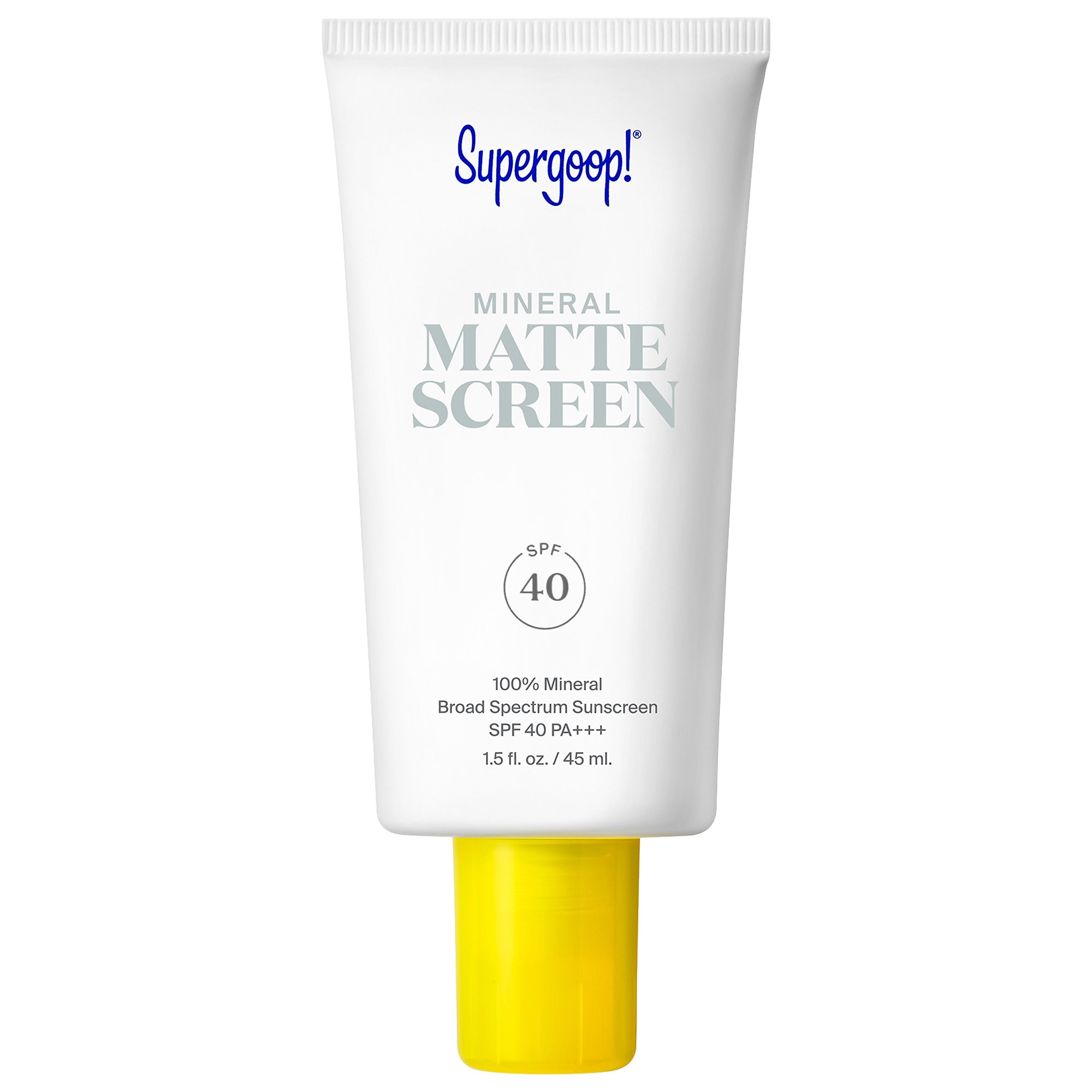 Thumbnail of Supergoop! 100% Mineral Mattescreen Sunscreen SPF 40 1.5 oz/ 45 mL