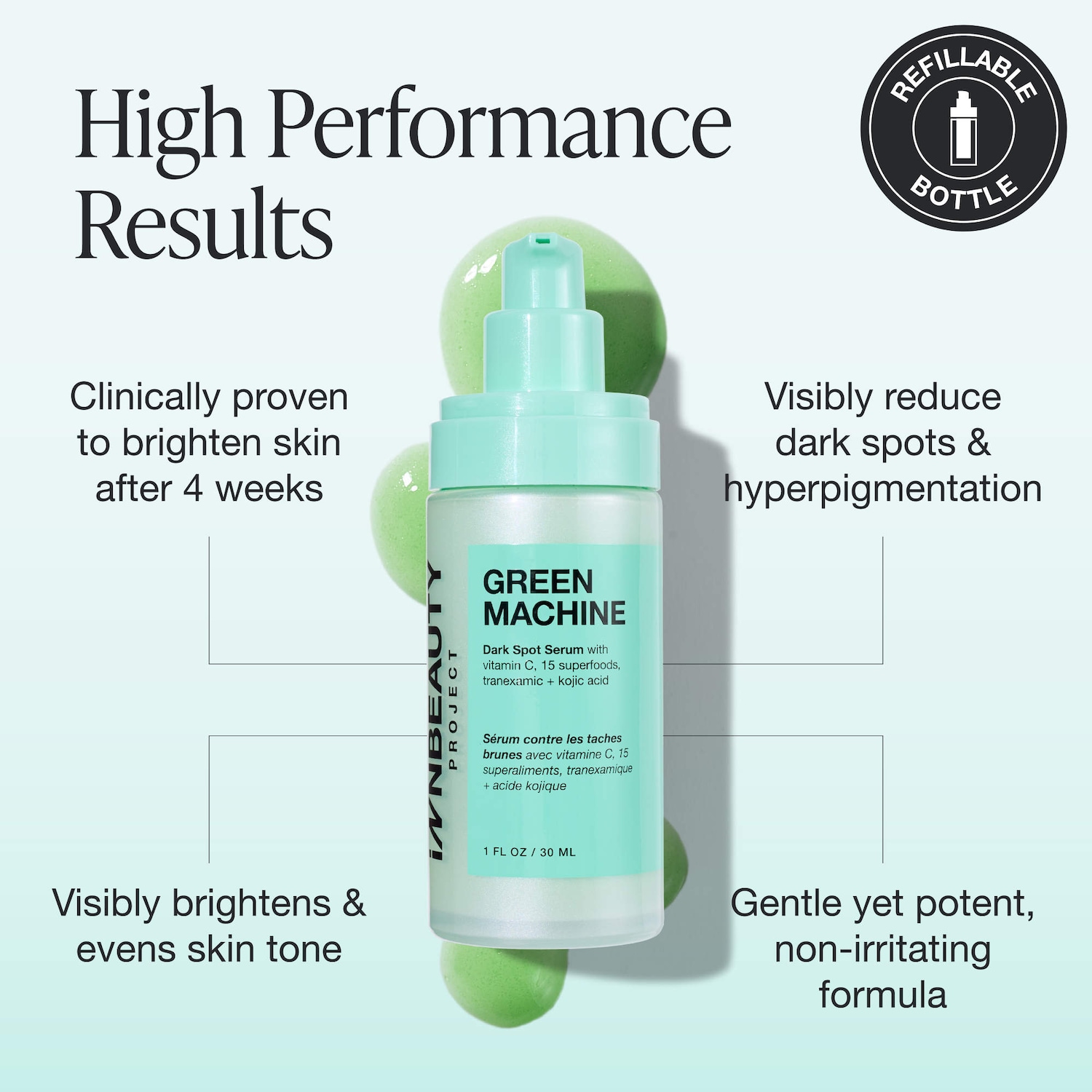 Green Machine Vitamin C + Green Superfoods Jelly Serum - iNNBEAUTY Green Machine Vitamin C + Green Superfoods Jelly Serum - iNNBEAUTY