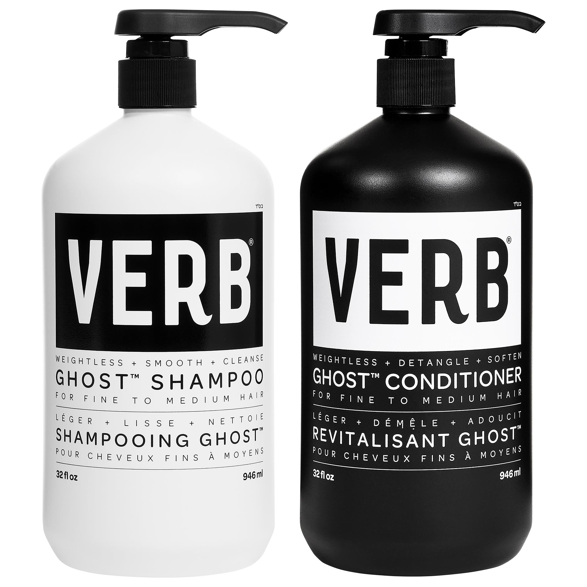 Thumbnail of Verb Ghost Weightless Shampoo and Conditioner Jumbo Set for Fine Hair