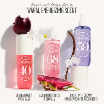 Brazilian Crush Cheirosa '40 Bom Dia Hair Body Fragrance Mist