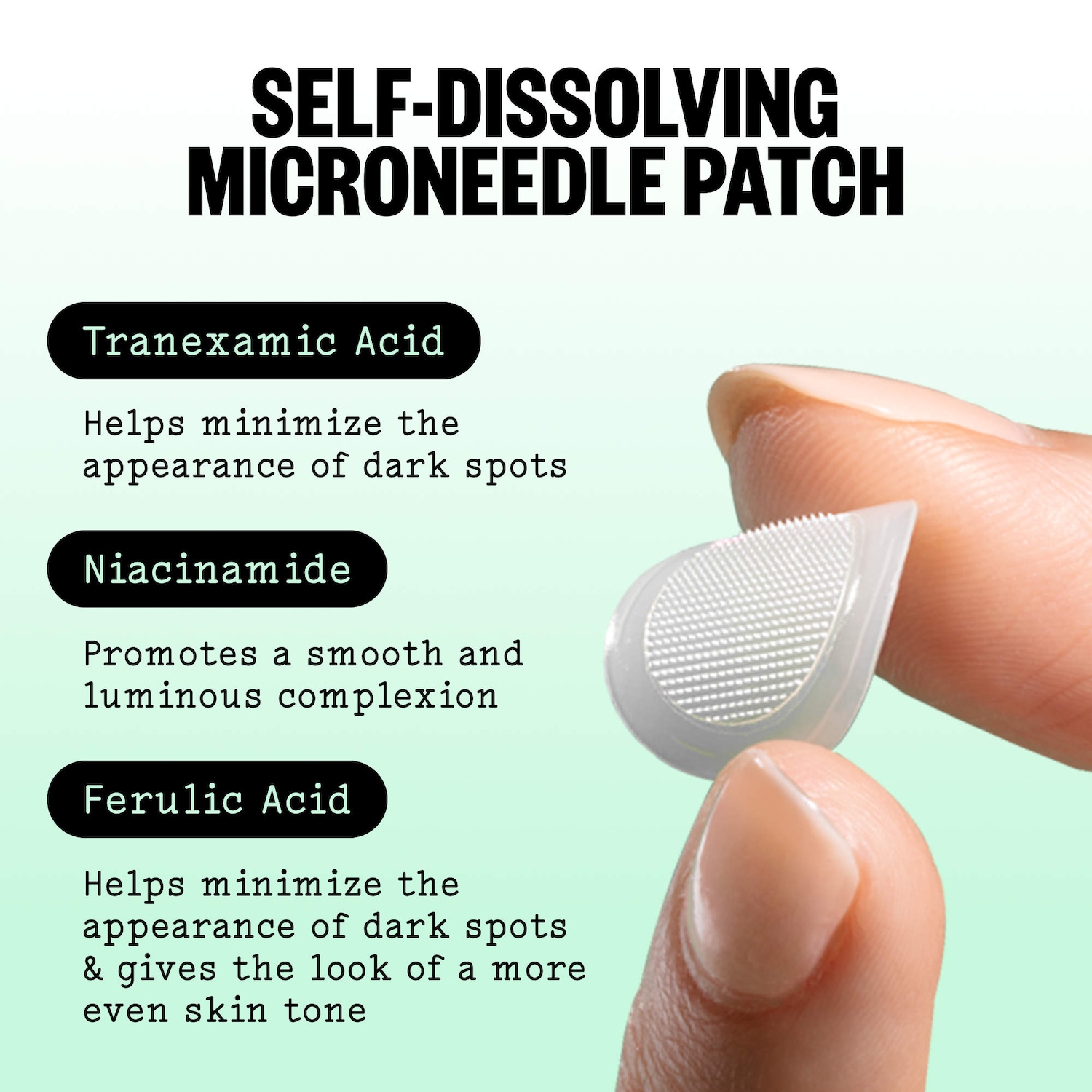 Microneedling Targeted Dark Spot Brightening Dots for Uneven Tone and Texture
