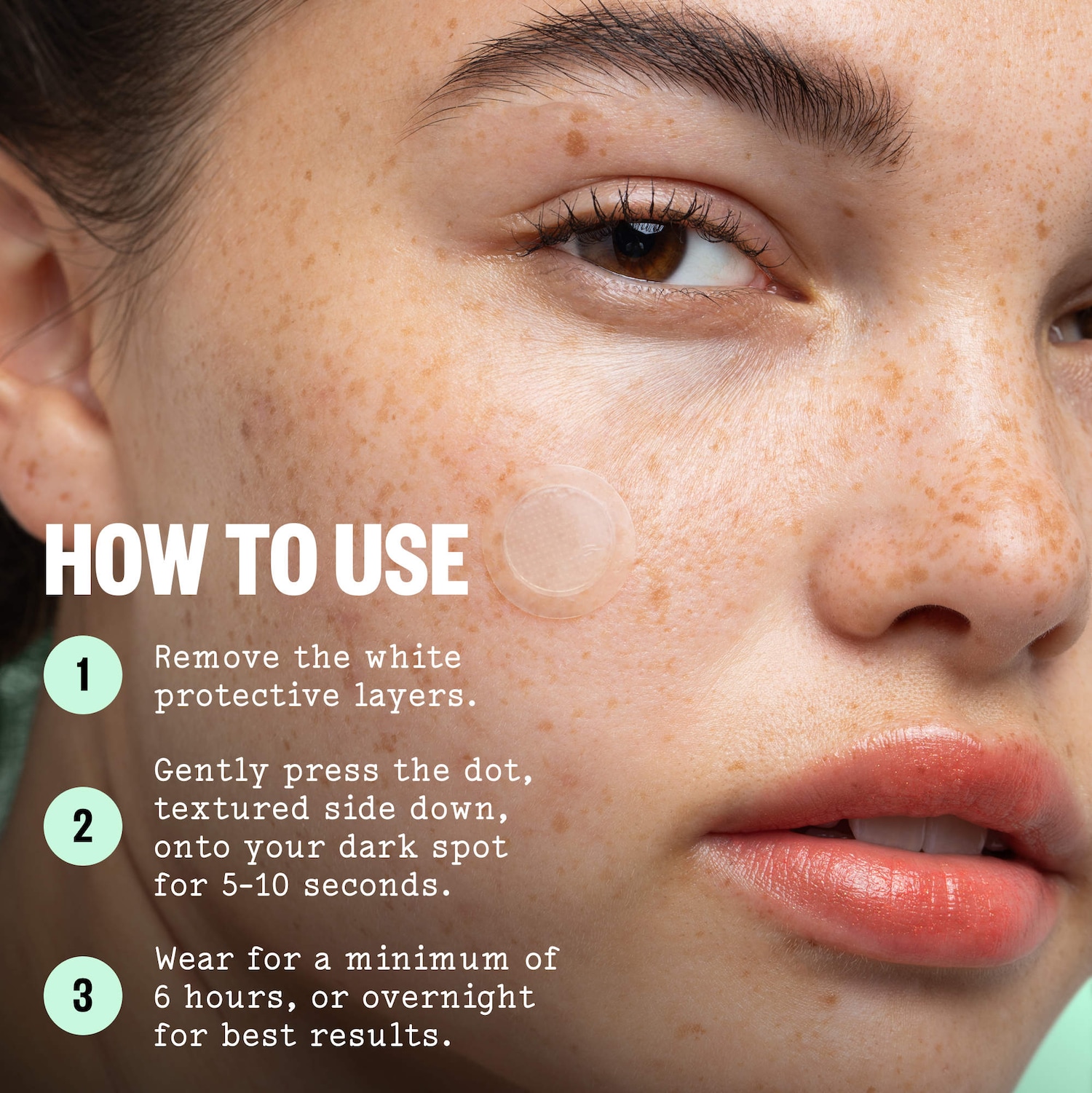 Microneedling Targeted Dark Spot Brightening Dots for Uneven Tone and Texture