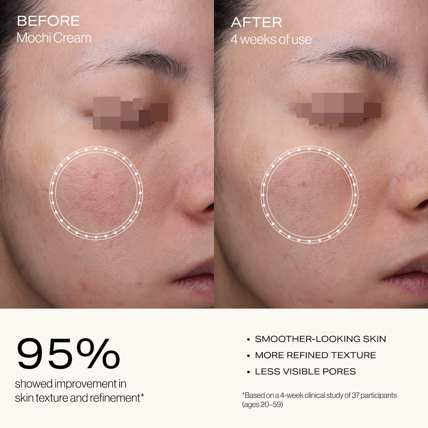 Mochi Mochi Luminous Plumping Moisturizer - DAMDAM | Sephora