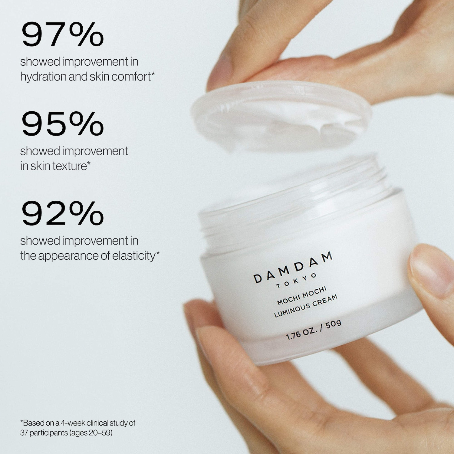 Mochi Mochi Luminous Plumping Moisturizer - DAMDAM | Sephora