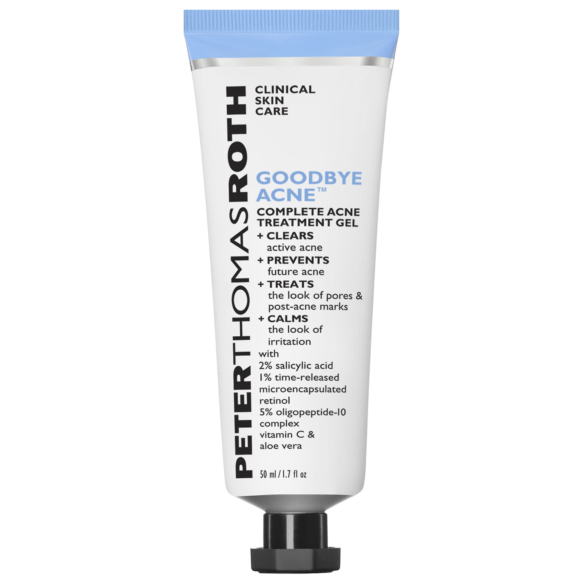 Christchurch Atar Dar a luz Goodbye Acne ™ Complete Acne Treatment Gel - Peter Thomas Roth | Sephora