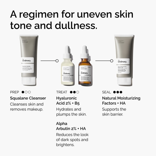 Alpha Arbutin 2% + Hyaluronic Acid for Hyperpigmentation