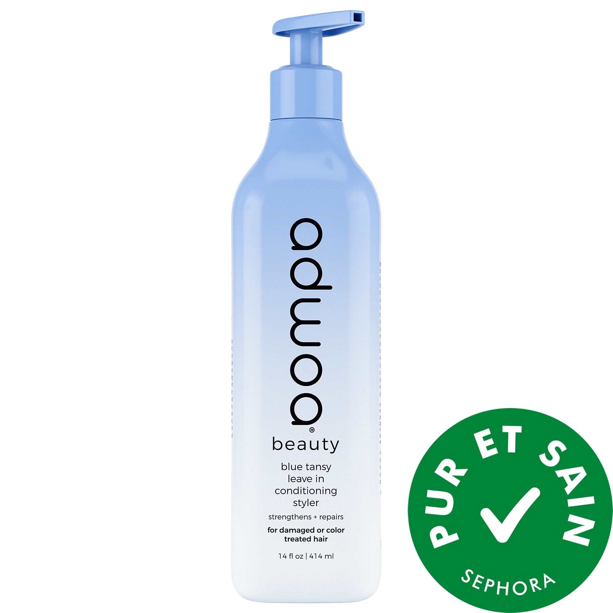 Produits coiffant et revitalisant sans rinçage Blue Tansy