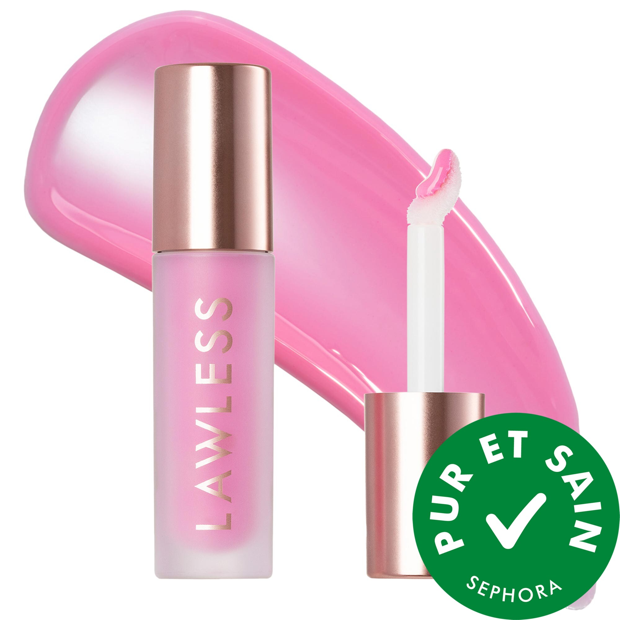 LAWLESS Brillant à lèvres repulpeur lissant Forget The Filler 0.11 3.3 mL
