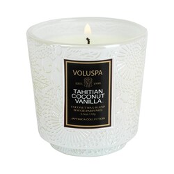 Mini Tahitian Coconut Vanilla Pedestal Candle