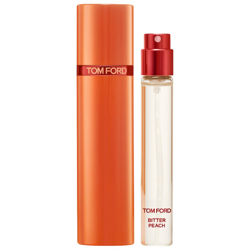 Bitter Peach Eau de Parfum Fragrance Travel Spray with Blood Orange & Patchouli