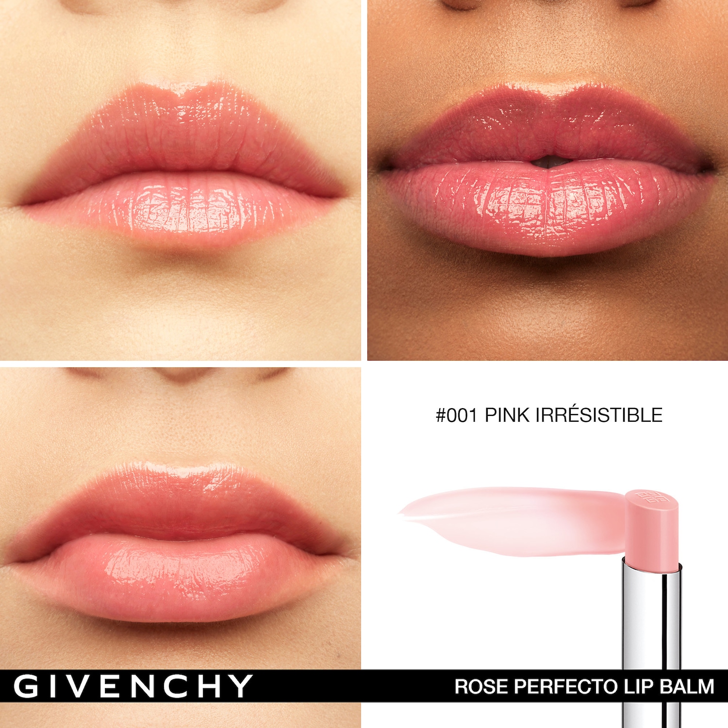 Givenchy Rose Perfecto Lip Balm 24H Hydration Hawthorn Mall