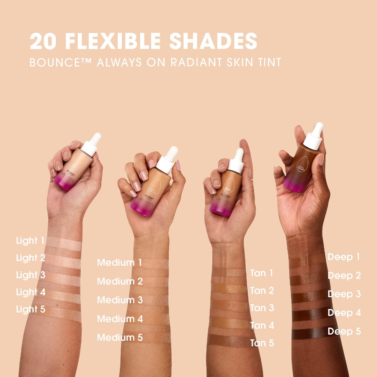 12-Hour Always on Radiant Skin Tint with Hyaluronic Acid & Niacinamide