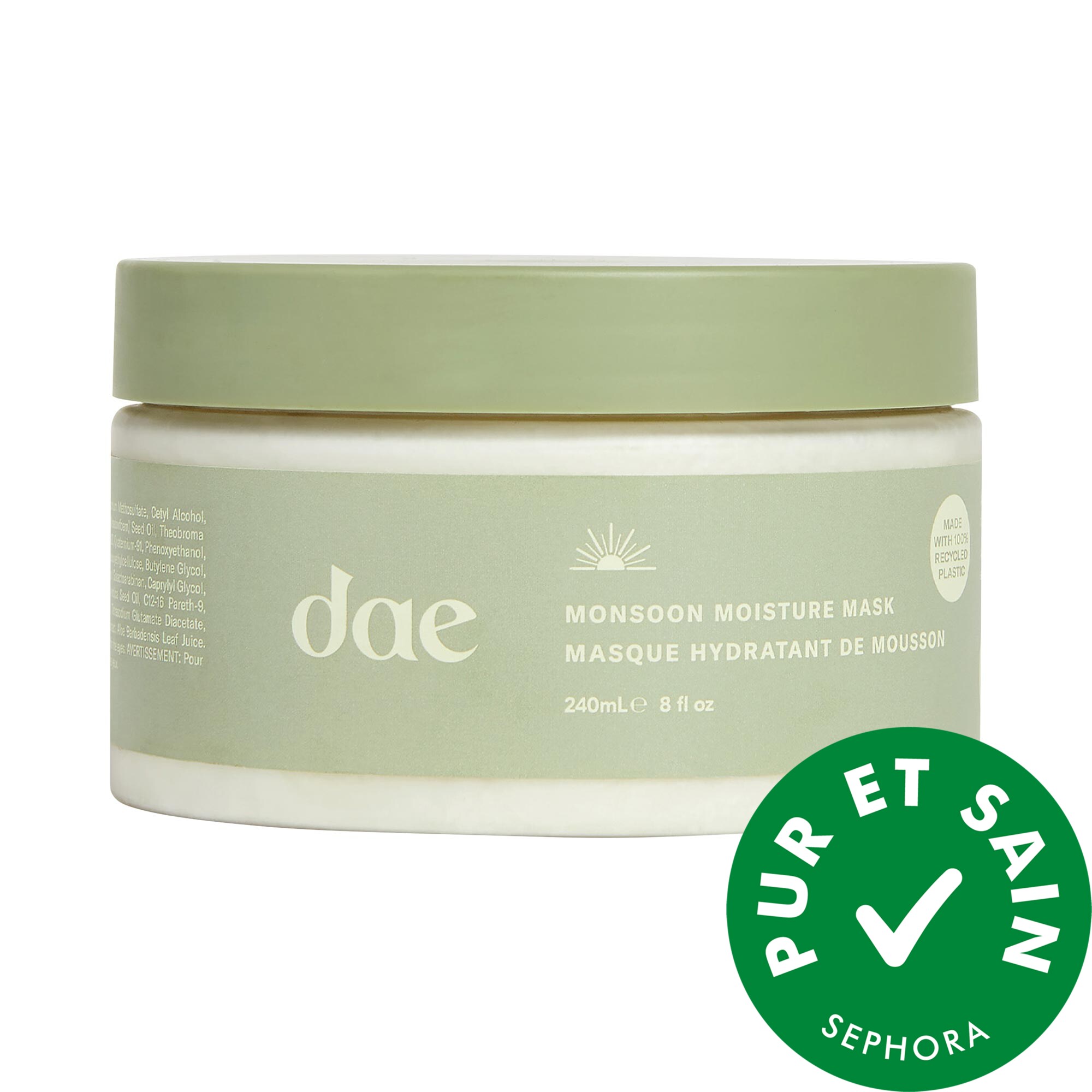 dae Masque hydratant Monsoon 8 oz/ 240 mL