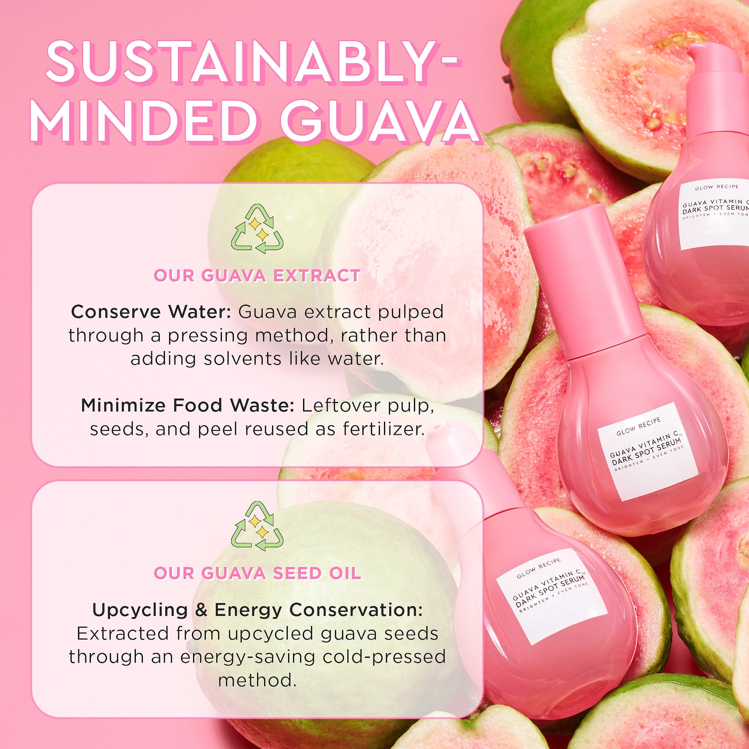 Сыворотка Glow Recipe Guava с витамином C против пигментации — фото 8