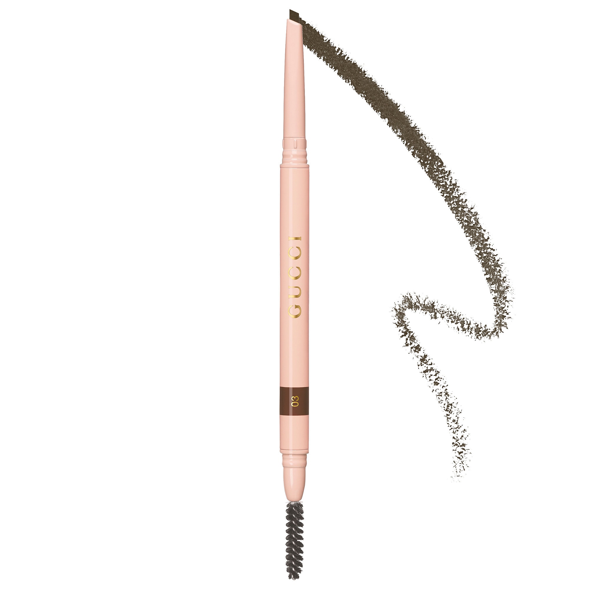 Gucci Waterproof Retractable Eyebrow Pencil Chátain 0.003 / 0.09