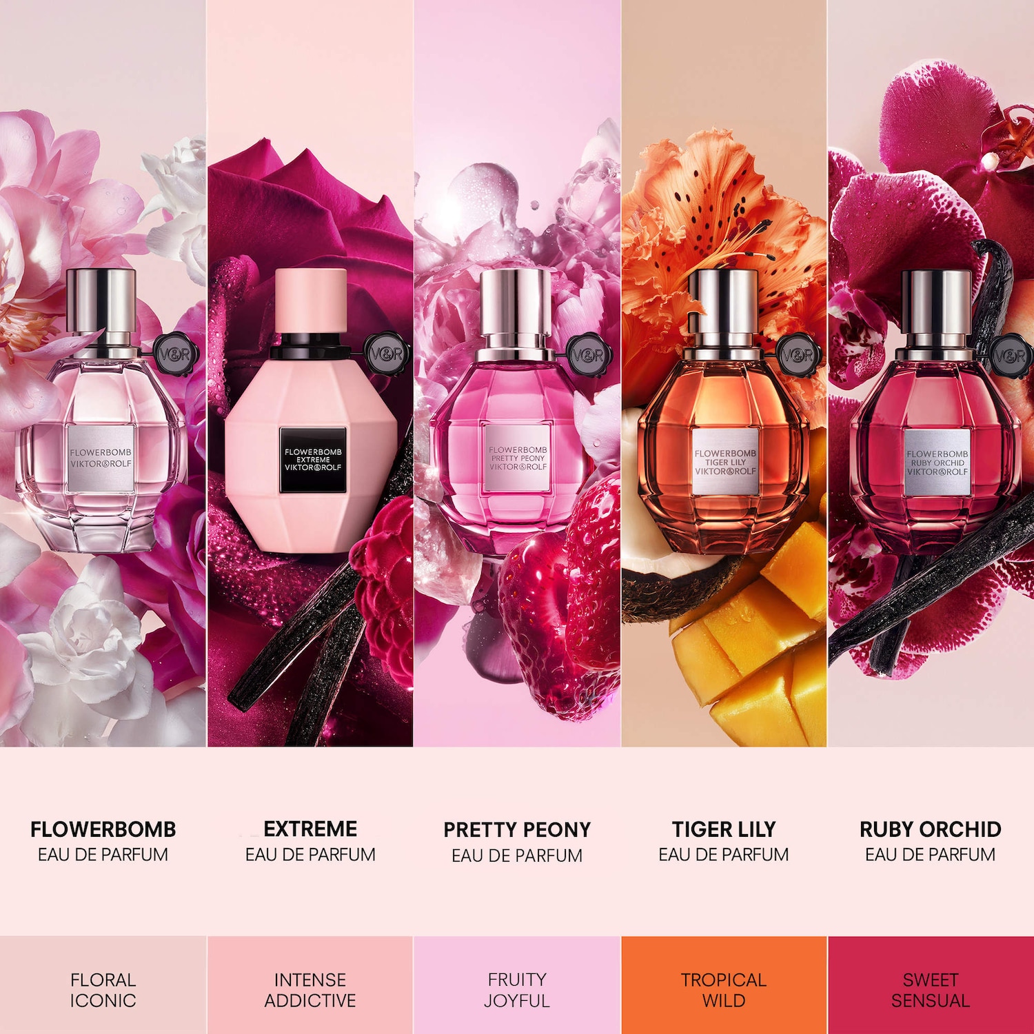 Flowerbomb Ruby Orchid Eau de Parfum Travel Spray - Viktor&Rolf