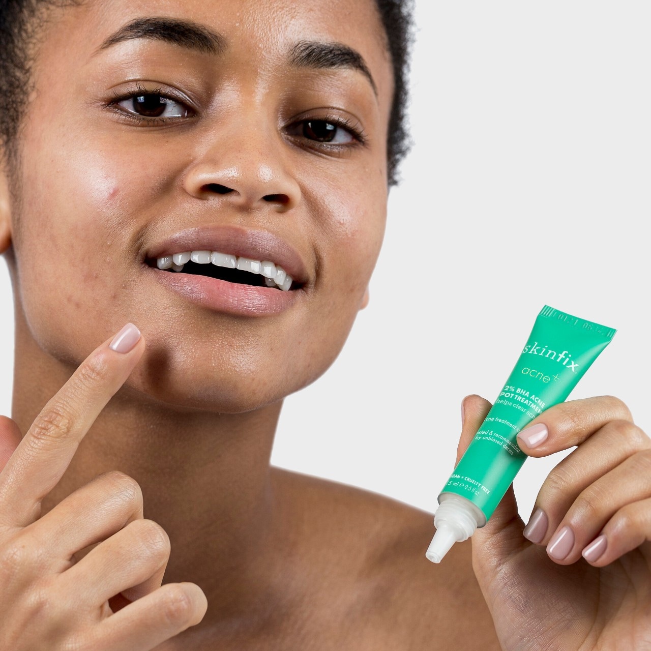 Точечное средство от акне Skinfix Acne+ с 2% BHA и азелаиновой кислотой — фото 6