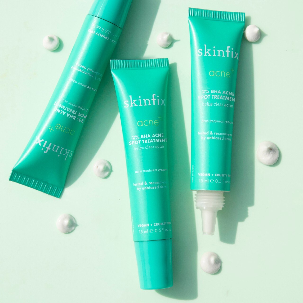 Точечное средство от акне Skinfix Acne+ с 2% BHA и азелаиновой кислотой — фото 7