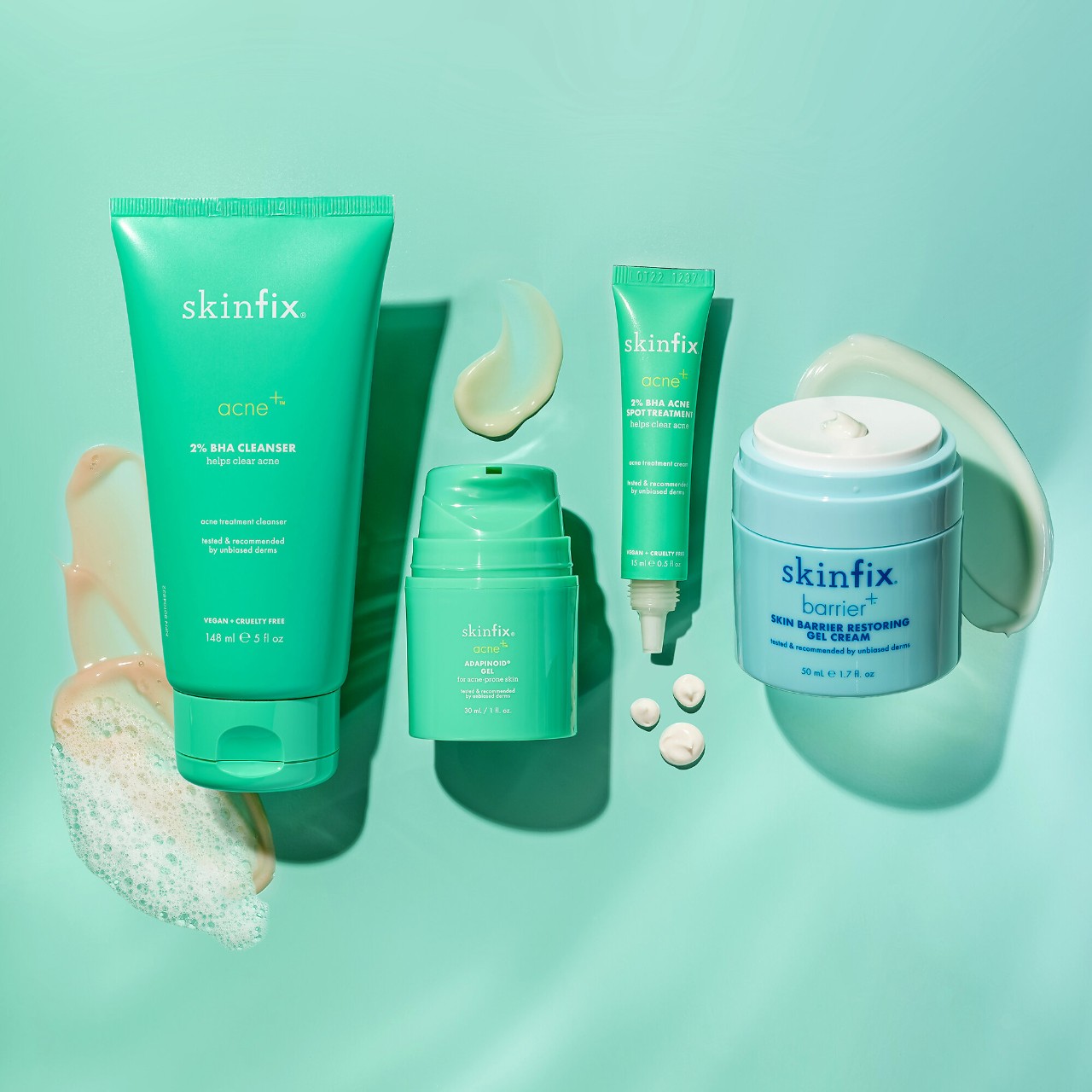 Точечное средство от акне Skinfix Acne+ с 2% BHA и азелаиновой кислотой — фото 8
