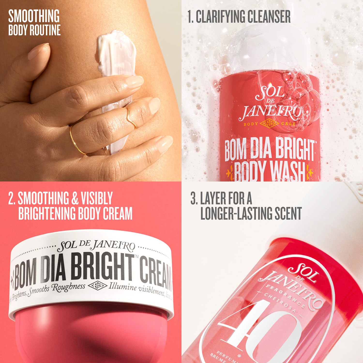 Brazilian Crush Cheirosa '40 Bom Dia Hair & Body Fragrance Mist