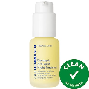 OLEHENRIKSEN Dewtopia 20% PHA/AHA Retexturizing Night Serum INTERNATIONAL SHIPPING