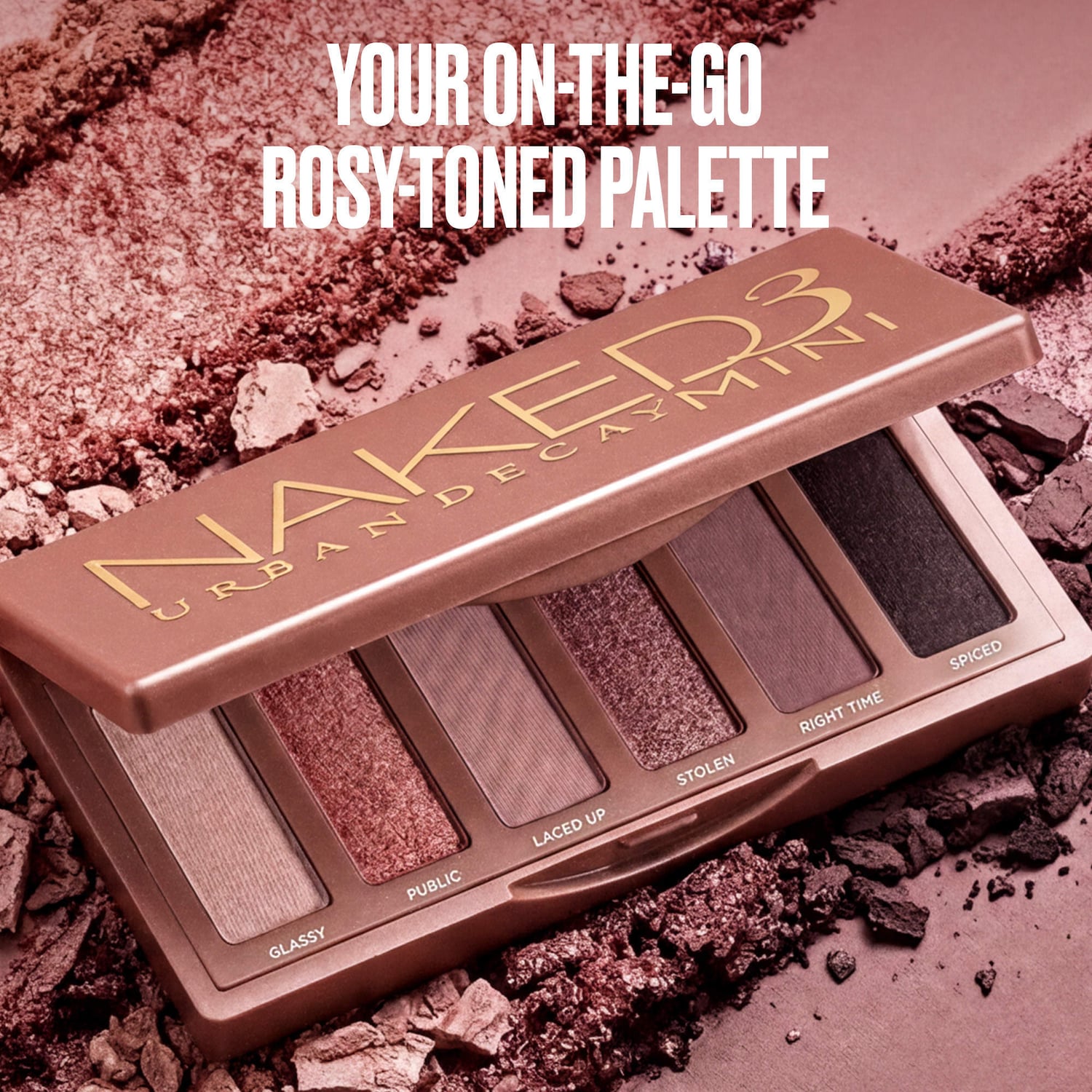 Naked3 Mini Soft Pink Eyeshadow Palette