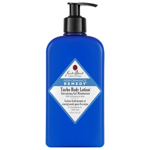 Тонизирующий увлажняющий гель для тела с эвкалиптом и алоэ Jack Black Turbo Body Lotion