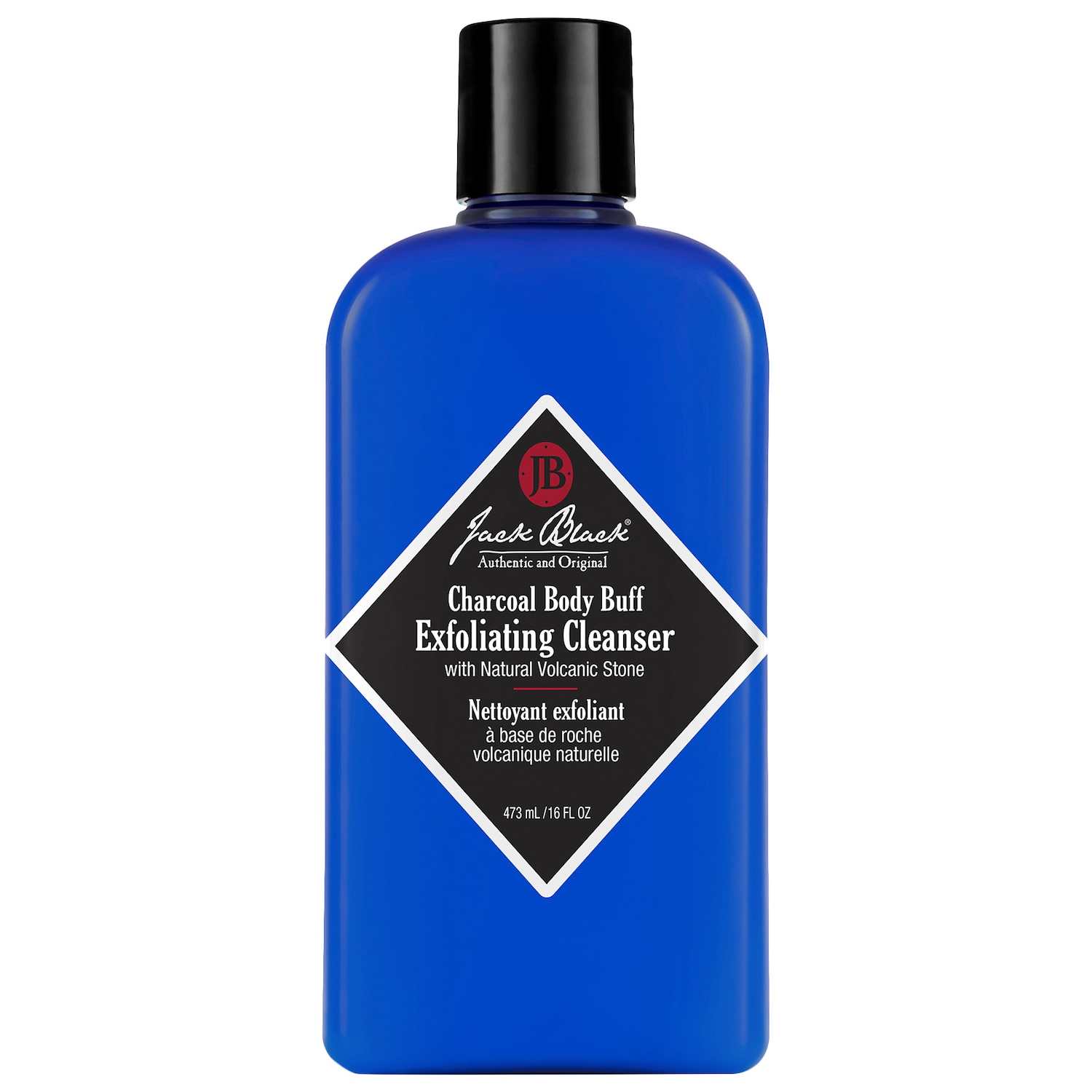 Отшелушивающее очищающее средство для тела Jack Black Charcoal Body Buff