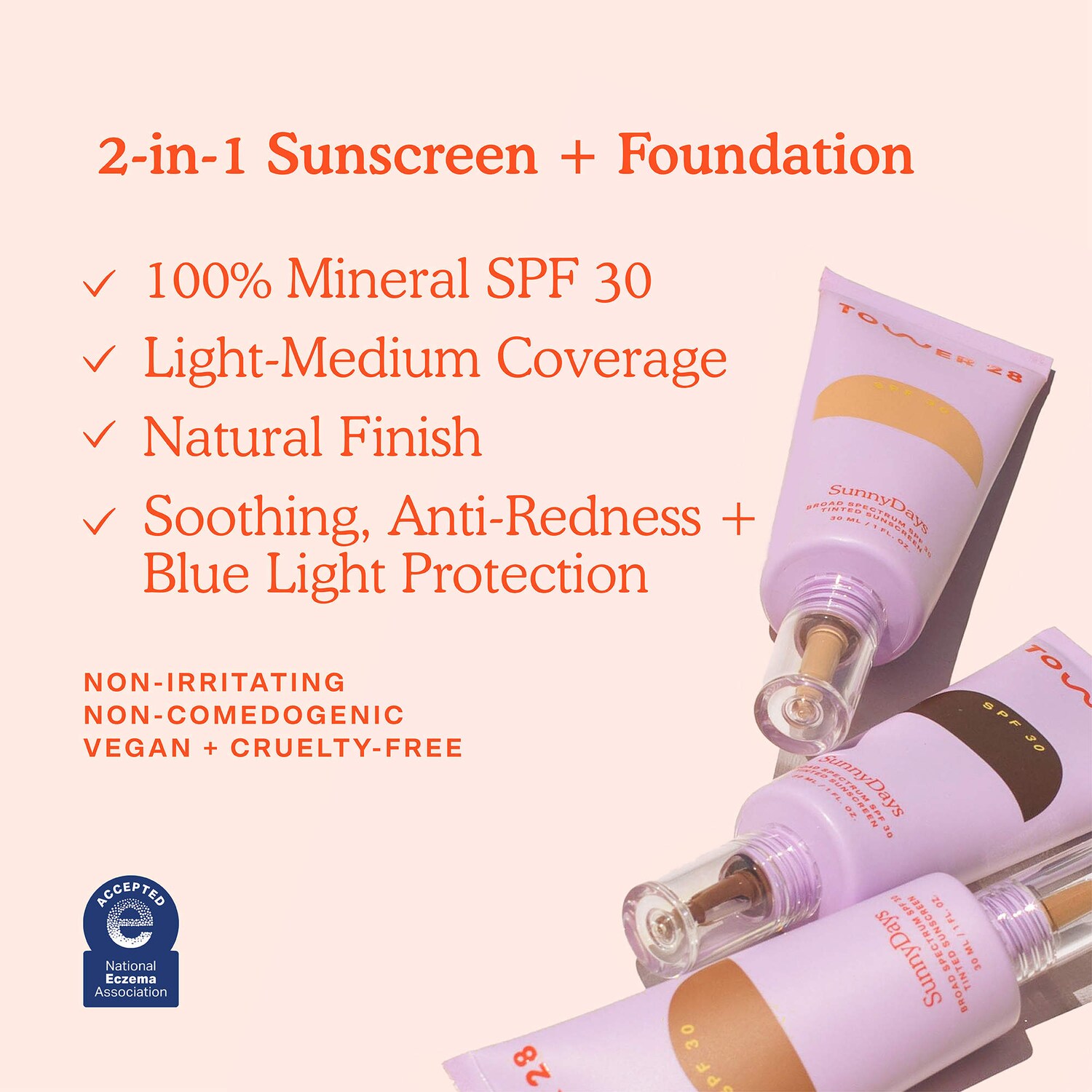 SunnyDays SPF 30 Tinted Sunscreen Foundation 5
