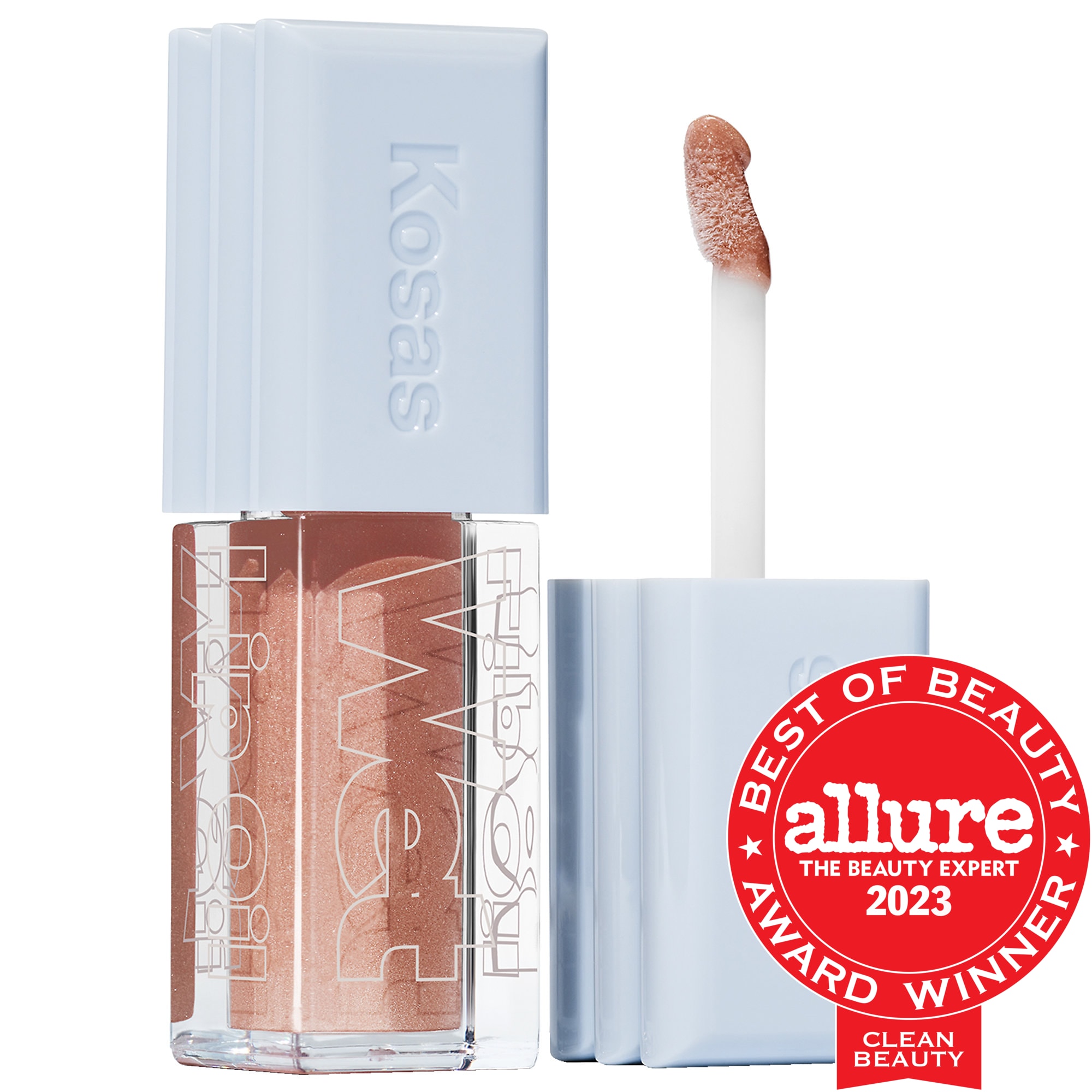 Kosas Wet Lip Oil Plumping Peptide Lip Treatment Gloss INTERNATIONAL SHIPPING