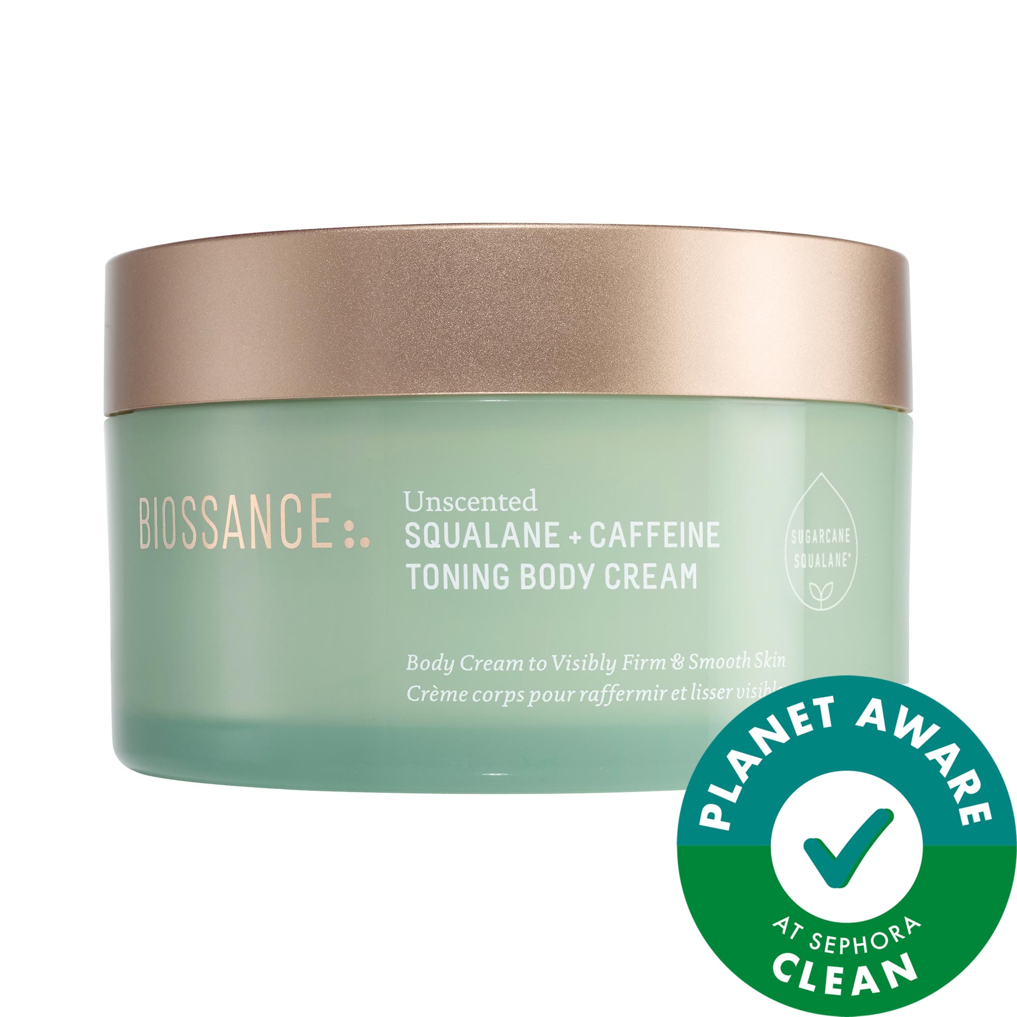 Biossance Caffeine Toning Body Cream + Squalane 6 oz / 200 mL