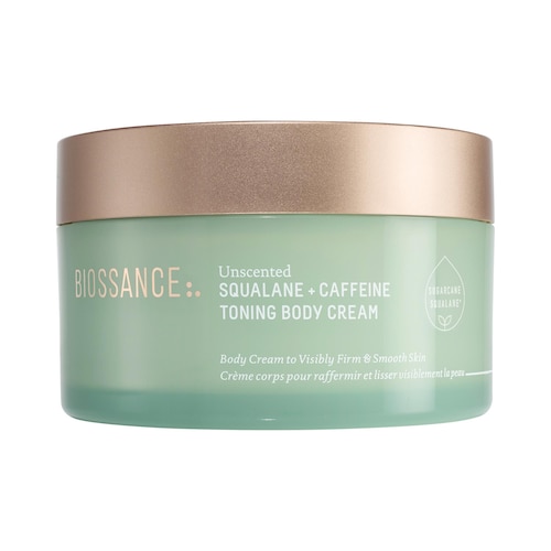 Тонизирующий крем для тела Biossance Caffeine со скваланом