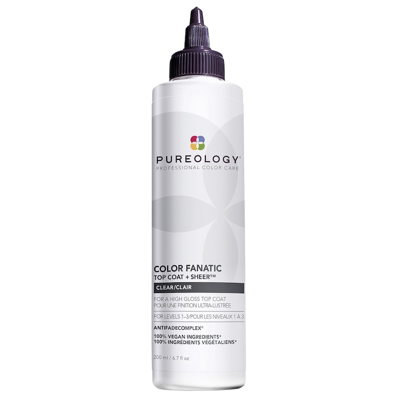 Color Fanatic Top Coat + Clear Hair Gloss
