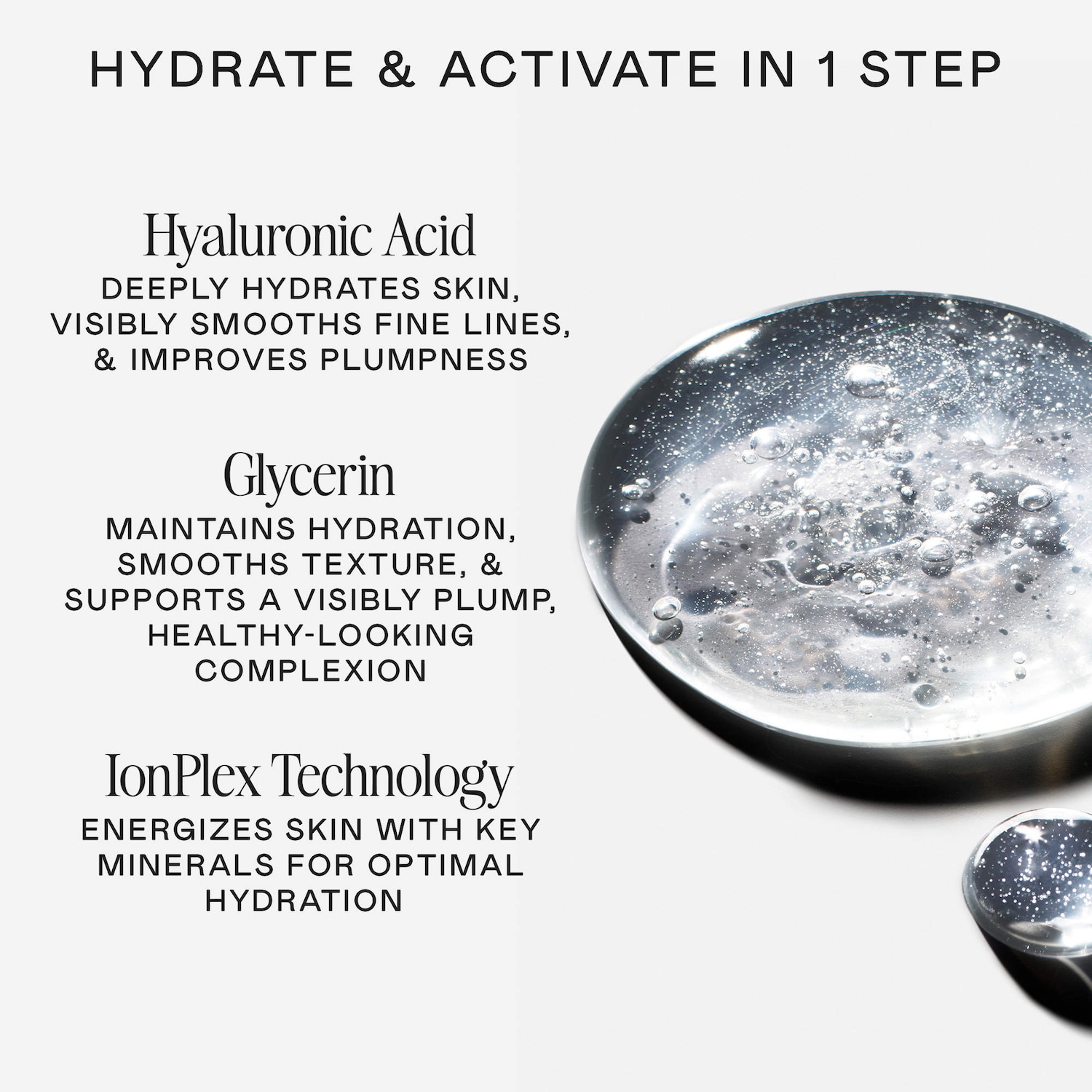 Hydrating Microcurrent Aqua Gel Activator