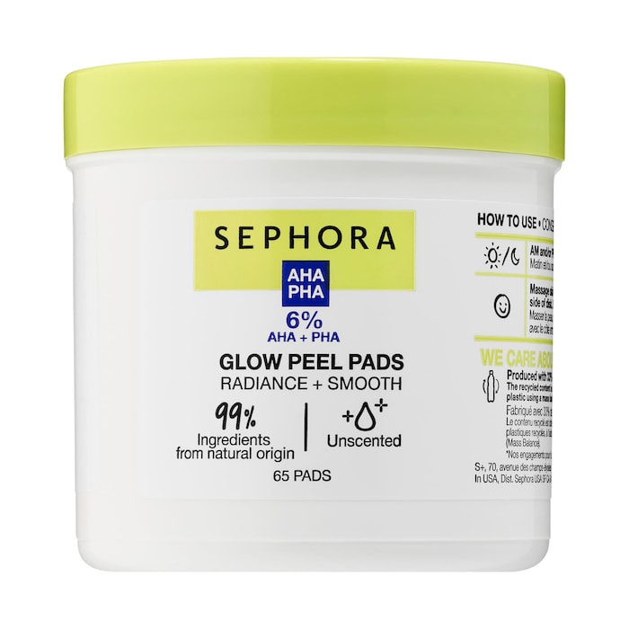 Glow Peel Pads with AHA + PHA SEPHORA COLLECTION Sephora
