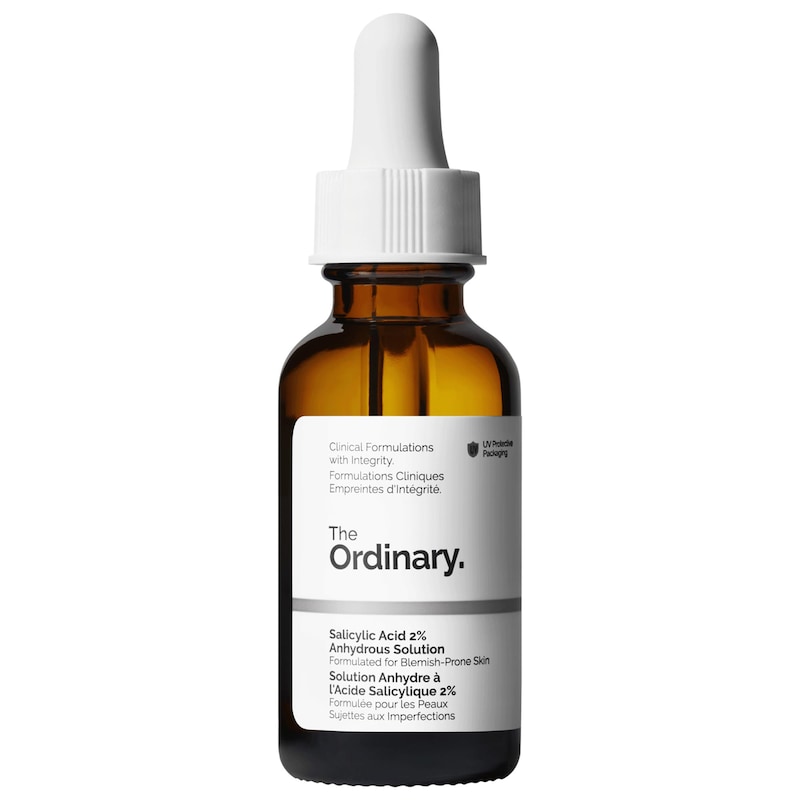 Salicylic Acid 2% Anhydrous Solution, Gentle Exfoliating Serum for Blemishes