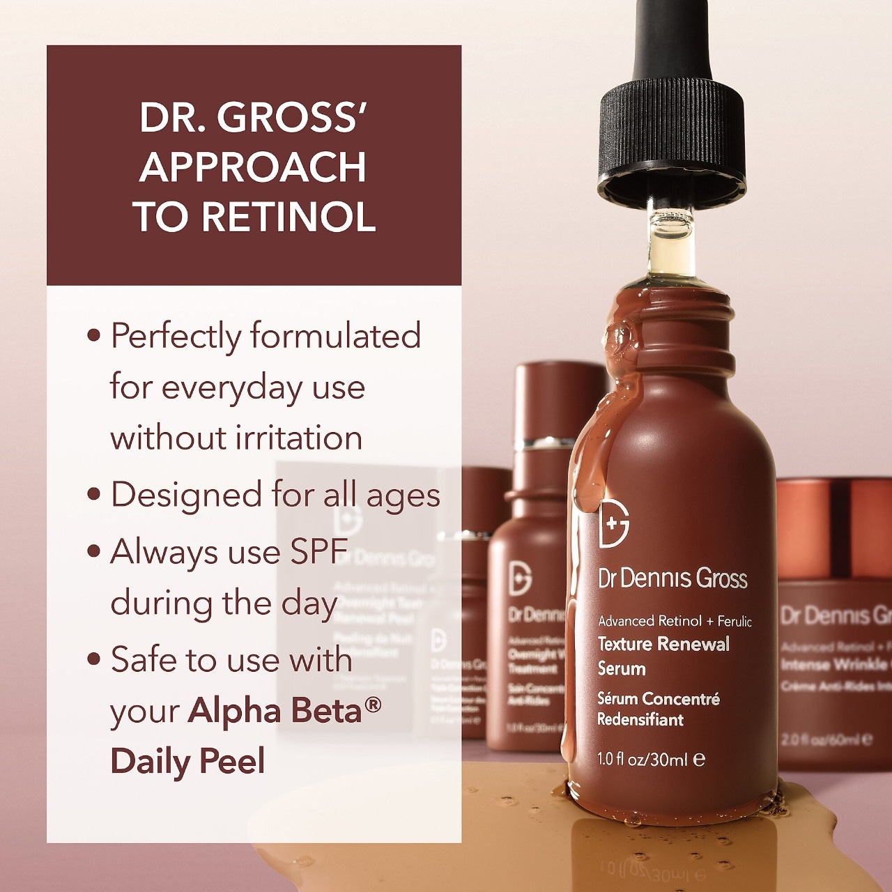 Ночное средство от морщин Dr. Dennis Gross Skincare Advanced Retinol + Ferulic — фото 4