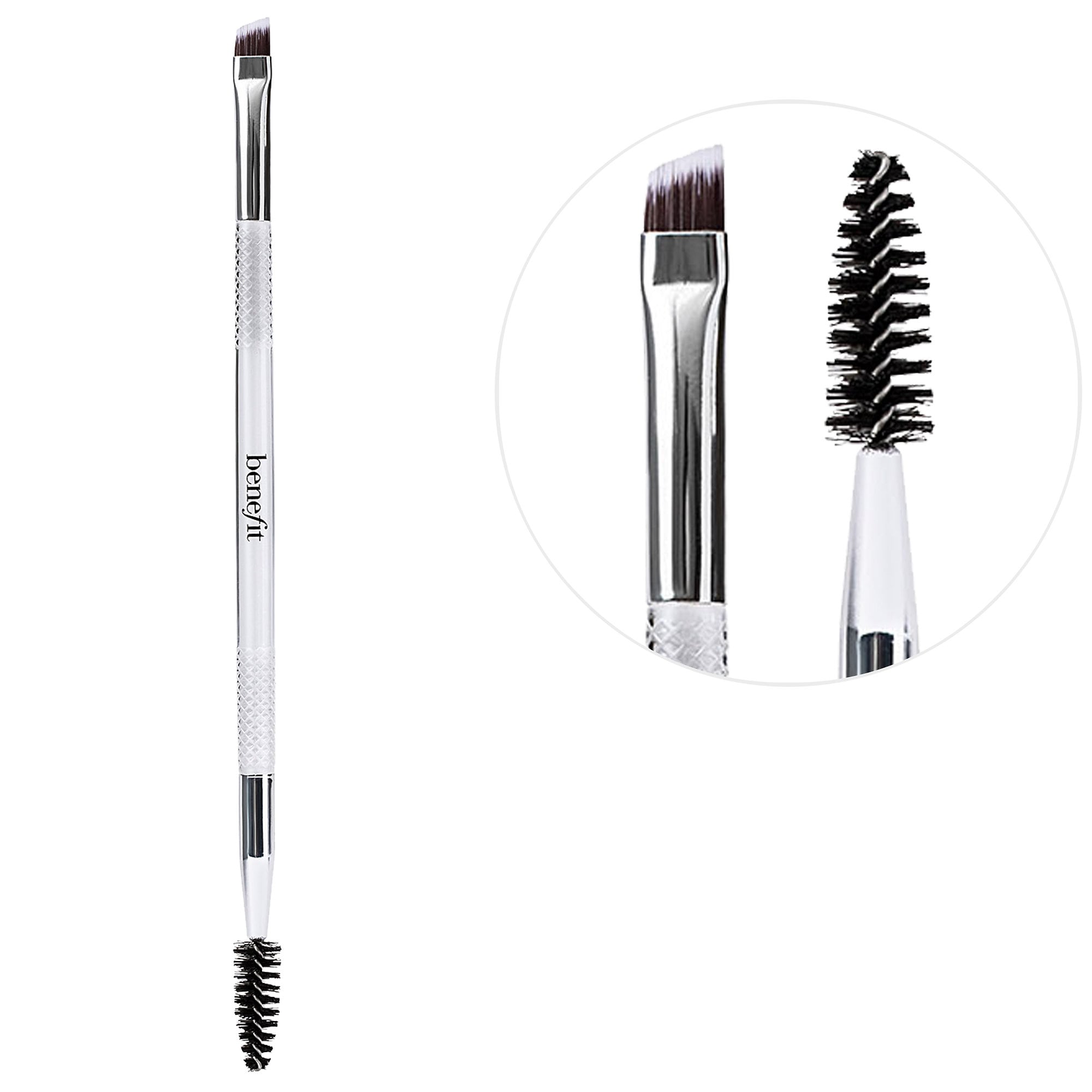 Benefit Cosmetics Dual Ended Eyebrow Brush for Powder & Powmade