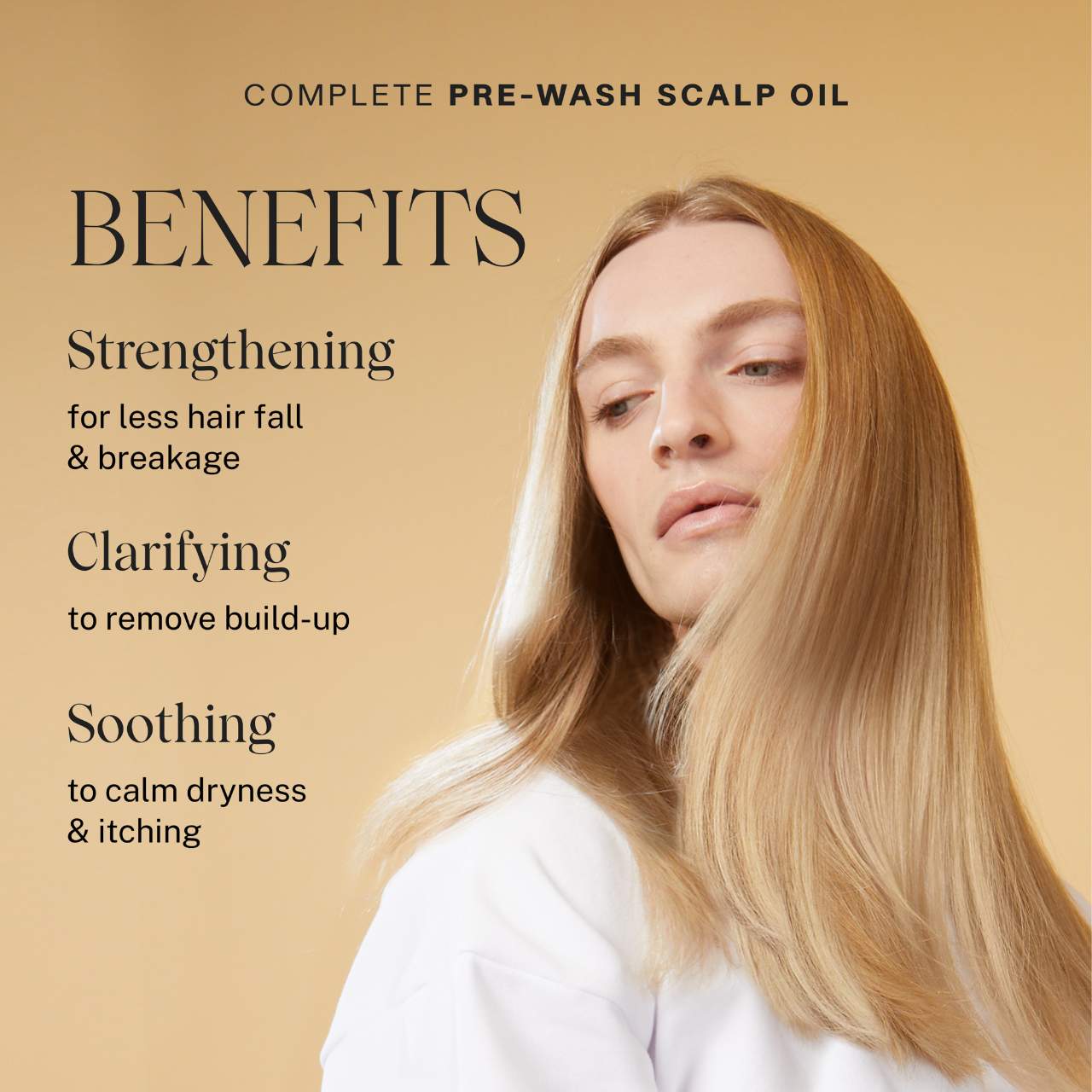 JVN Complete PreWash Scalp & Hair Strengthening Treatment Oil