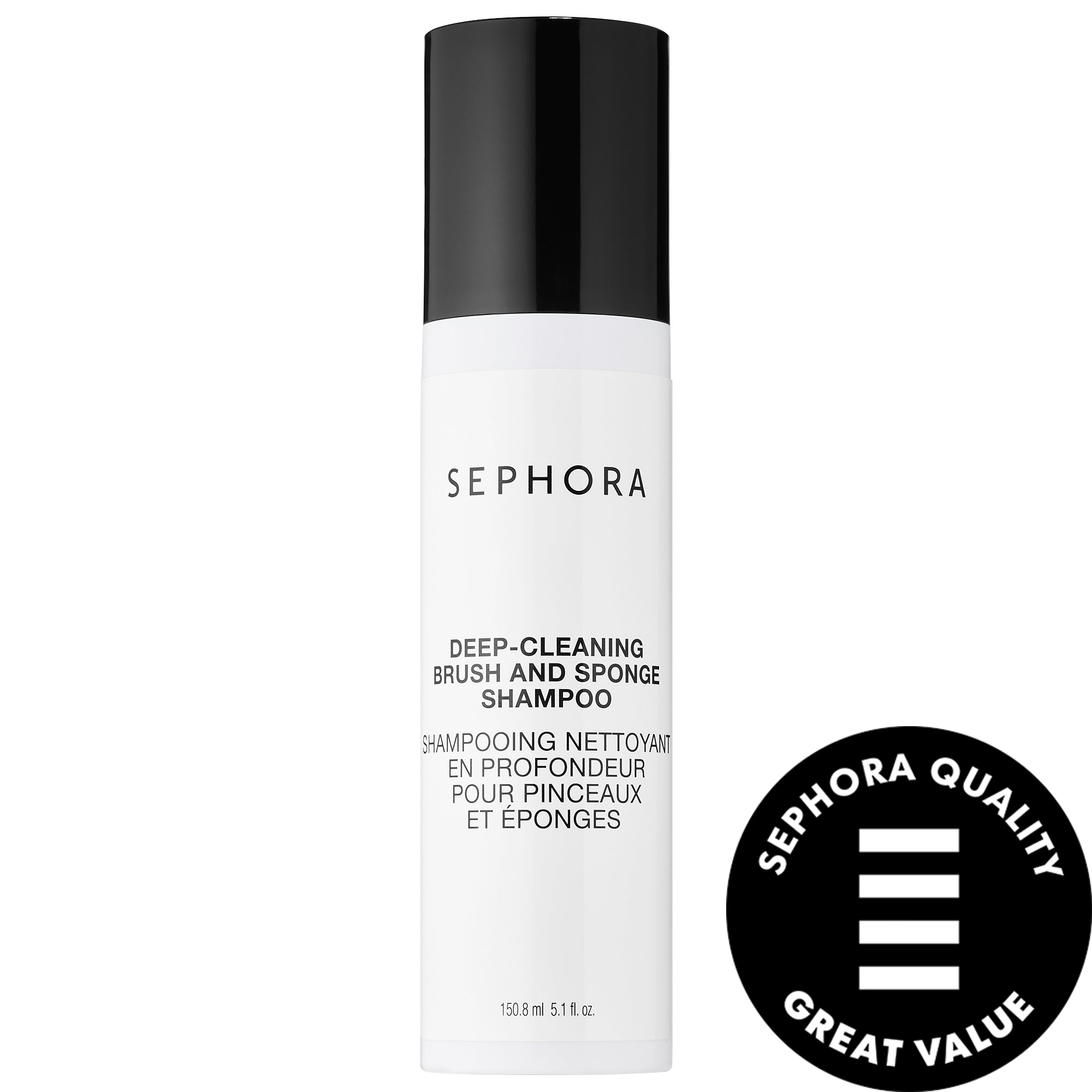 SEPHORA COLLECTION Deep-Cleaning Brush and Sponge Shampoo 5.1 oz / 150 mL