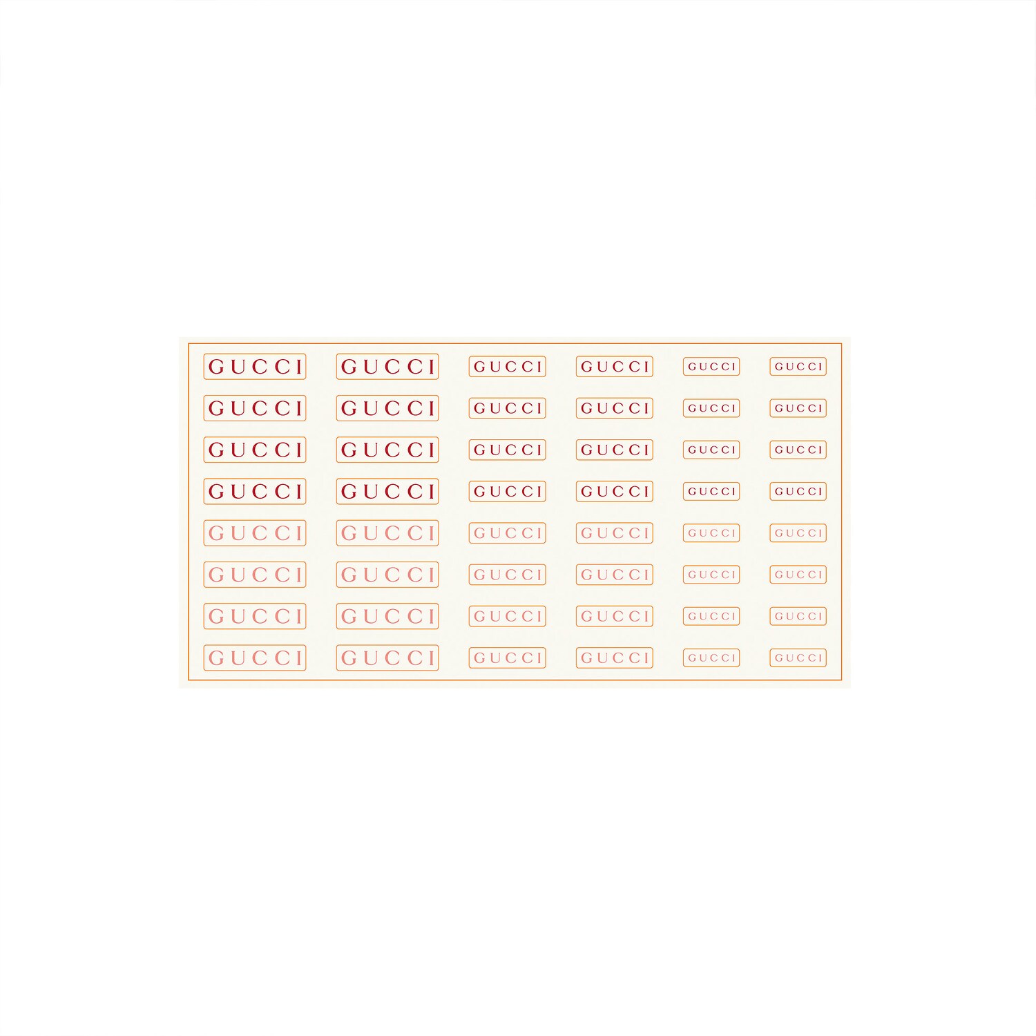 gucci nail stencils