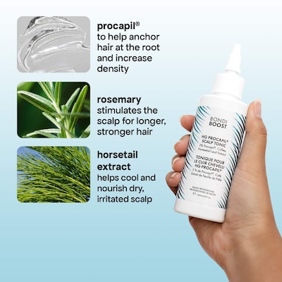BondiBoost - Procapil Hair & Scalp Tonic for Thinning Hair with Horsetail Extract 4.23/125 BondiBoost Procapil Hair & Scalp Tonic for Thinning Hair with Horsetail Extract Clean at Sephora